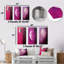 Moon Mystery Luminosity - Moon Metal Prints Set Of 3-1089094380