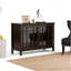 Connaught - Armoire de rangement basse - Brun châtaignier foncé-1623814127