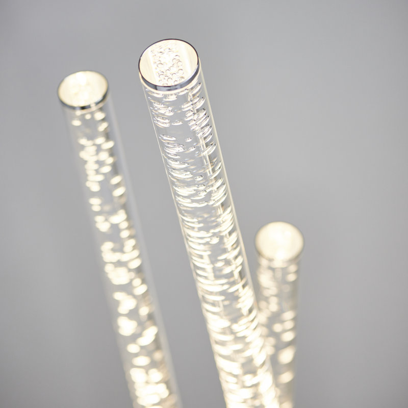 Kitchen 140cm Silver LED Novelty Floor Lamp