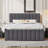 3 Drawers Upholstered Bed With Trundle-1031683955-1031683953