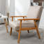 Fauteuil Camel de 25,58 po de largeur. Accoudoirs en bois massif pour la durabilité. Assemblage facile et options de nettoyage. Cadre de couleur moyenne. Rembourrage en mousse confortable. Élégante microfibre similicuir-15978968