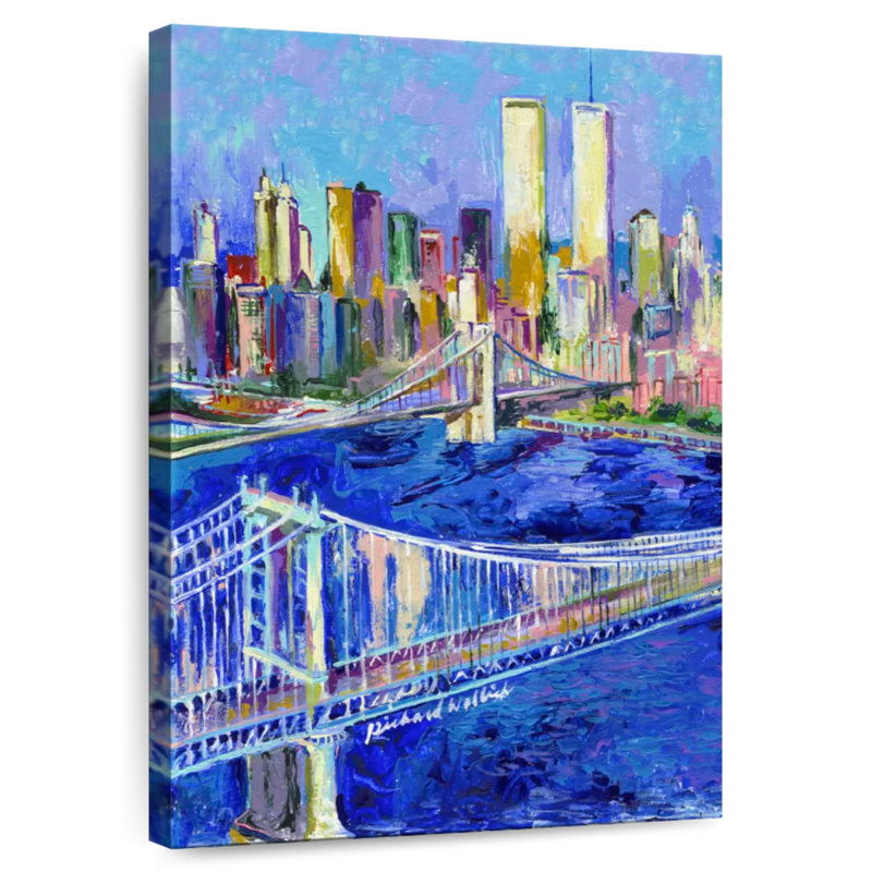 Sirci vibrant New York, H 51 po x l 34 po