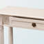 Console 1 tiroir Drewery au fini blanc délavé, H 31,22 po x l 31,21 po x P 9,61 po
