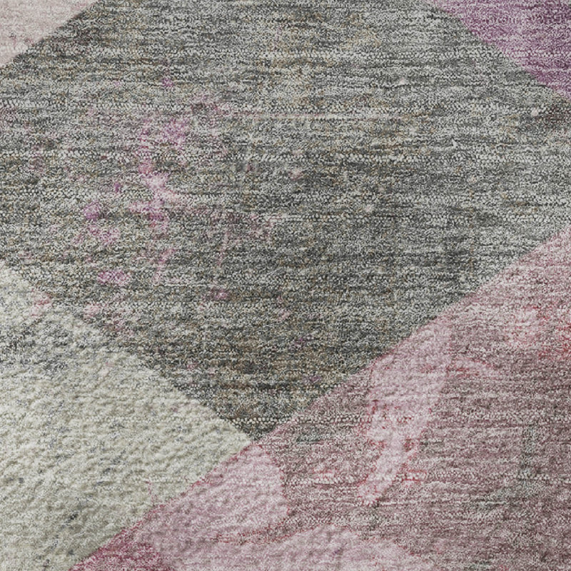 Tapis géométrique de qualité supérieure lavable à la machine Millbrook AMF1956, Rectangle 10 pi x 14 pi