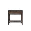 Table de bout en bois massif avec rangement Gaugain