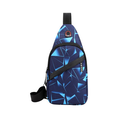 Chest Bag Men's Fashion Messenger Bag Outdoor Sports Leisure Couple Shoulder Bag Double Layer
