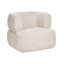 Upholstered Chenille Armchair