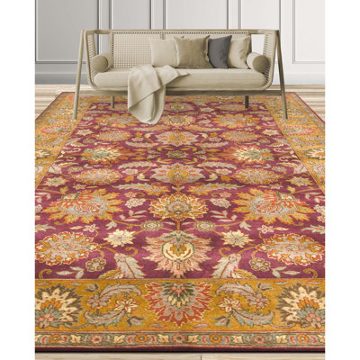 Hand Knotted Wool Oriental Indoor Rug