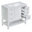 Ensemble de meuble-lavabo 36 po avec lavabo, une armoire et trois tiroirs-106912687