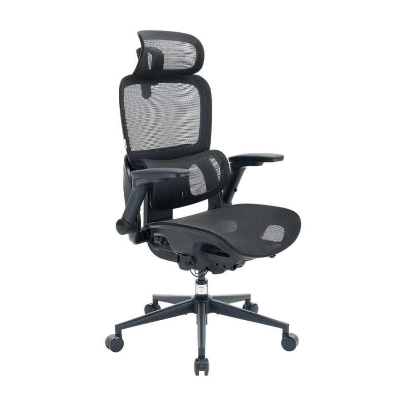 Rebrilliant Office Chair, 58 cm H