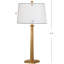 Ensemble de lampes de table de 31,5 po Ambur-1782556852