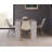 Console Table Compton With Multipurpose Extensions 51/237X90H78 Cm, Glossy White