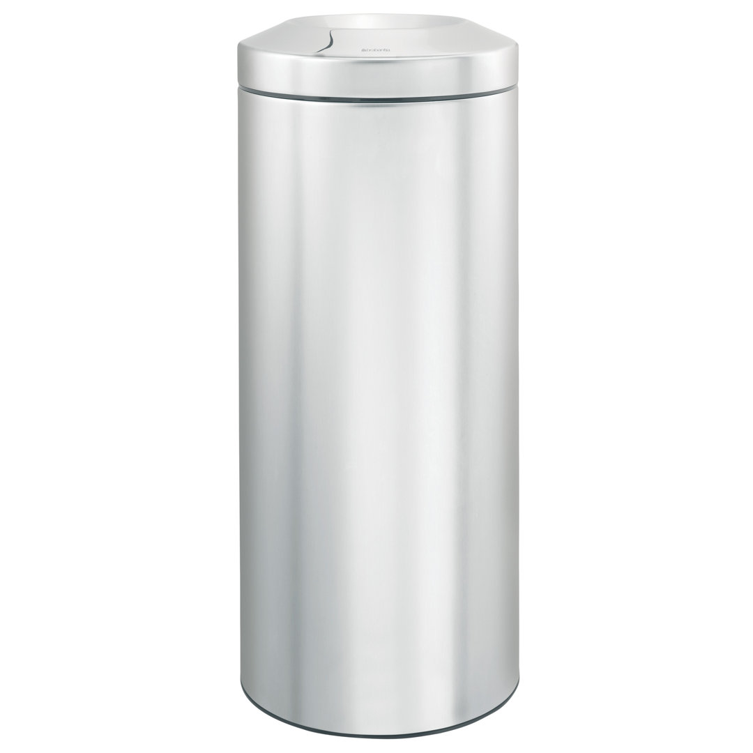 Brabantia Flameguard Waste Paper Bin, 30L - Matt Steel - Image 2