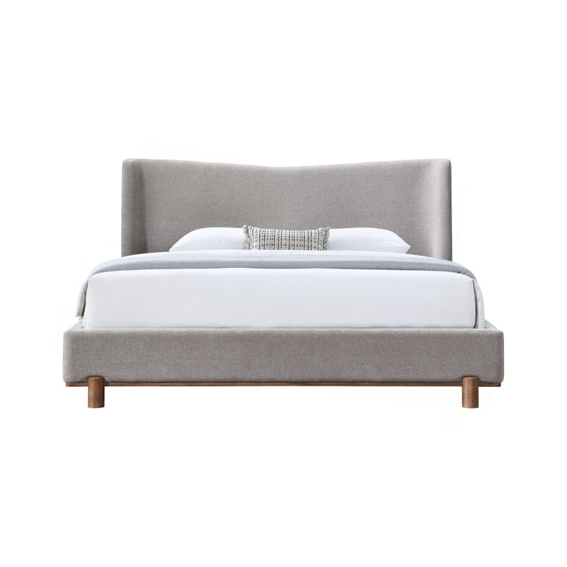Melbourne Gray Chenille Bed