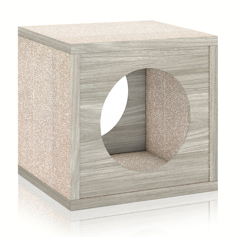 Stoffel Scratching Post, Aspen Grey/Brown