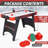 RayChee 48'' 2 -Player Manufactured Wood Air Hockey Table with Digital Scoreboard
