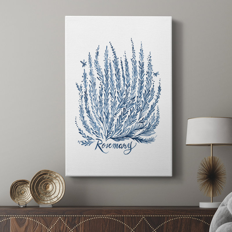 Summer Herb Garden Sketches III - galerie sur mesure, H 36 po x l 24 po