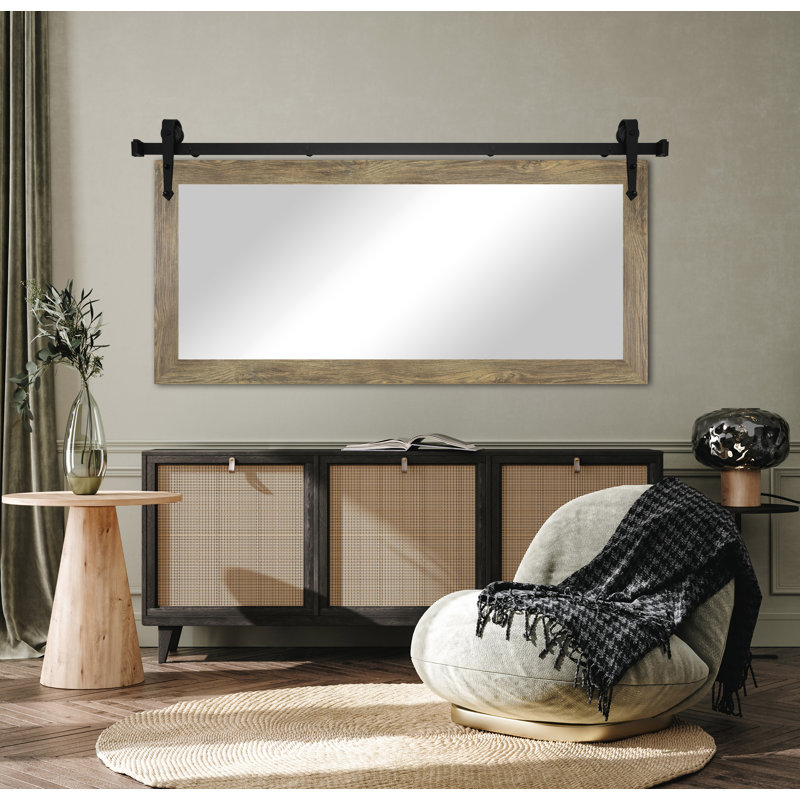 Miroir Conner Rea, 33 po x 66 po, Brun