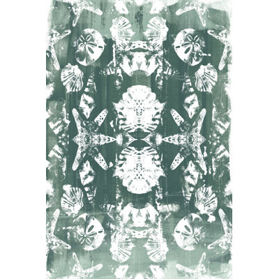 Nouveau Floral Design II - Wrapped Canvas Print