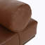 Chaise longue en similicuir Sushpal-2147400447