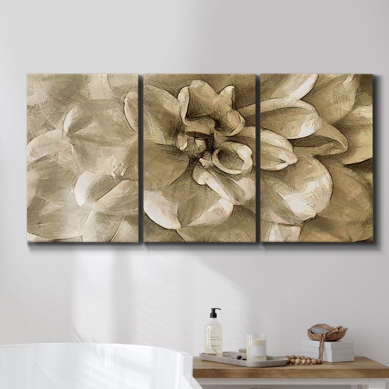 " Jigsaw 2 " 3 - Pieces, 60" H x 120" W x 2" D