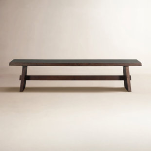 Acadia 79" Bench In Coffee Bean