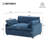 50'' W Oversized Armchair Deep Seat Single Sofa Accent Chair with Pillows for Living Room-747612950