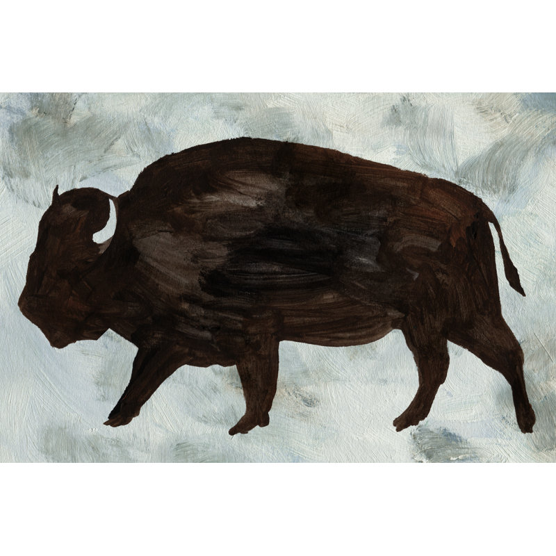 Echolocation II - Painting, 81 cm H x 122 cm W, Black Floater Framed
