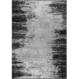 Rapture Black/Gray Luxury Area Rug