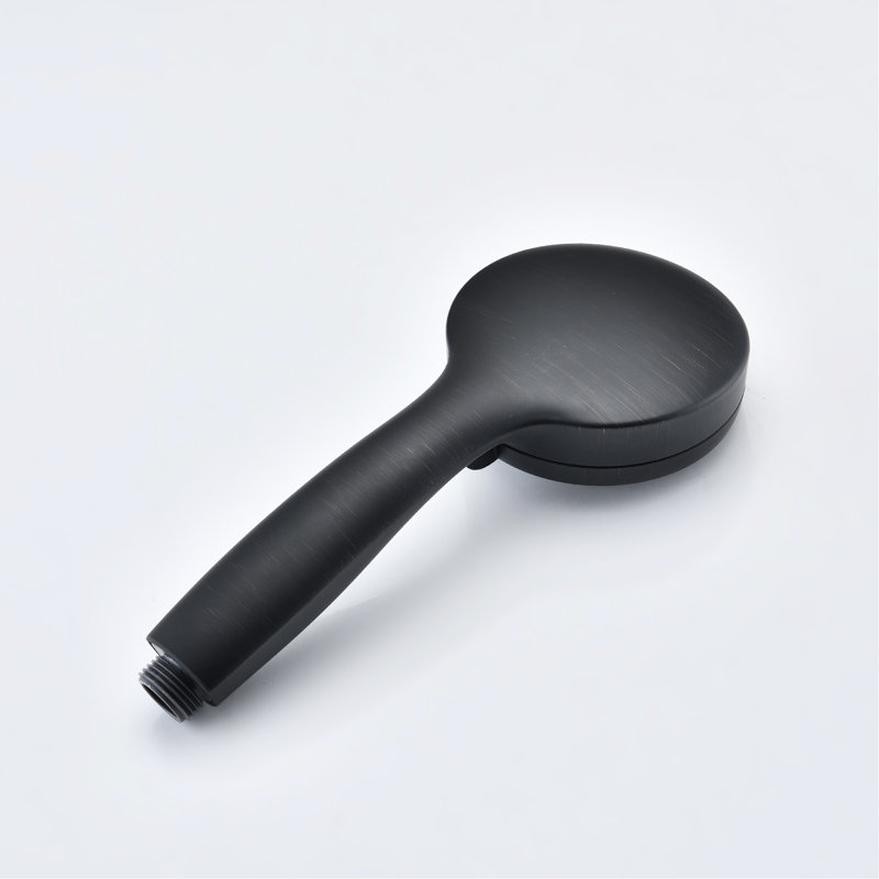Oil-Rubbed Bronze Handheld Spray Head - 5 Function Modes, Stable Bracket, Abs, With Hose High Shower Patterns, Wear Color