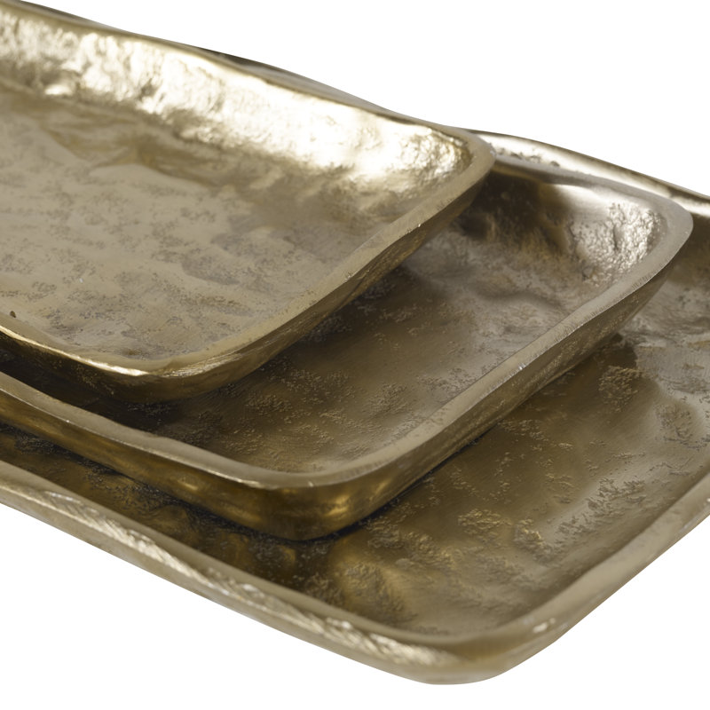 Altmann Aluminum Tray - Set of 3