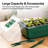 12-Pack 144-Cell Seed Starter Tray for Planting Seeds