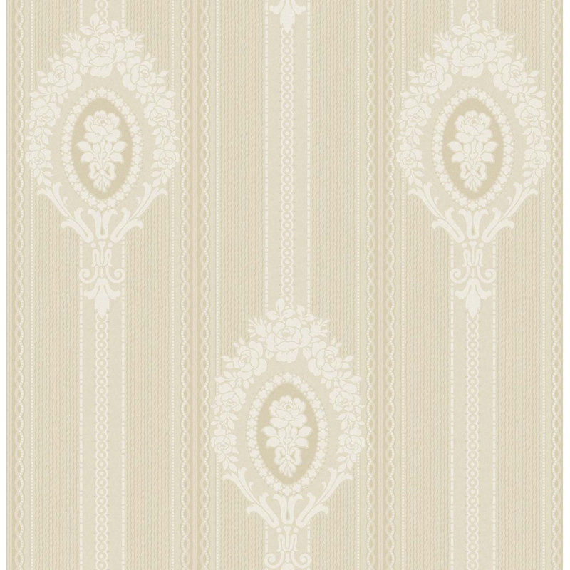 Akershus 10m x 53cm Wallpaper Roll, Beige