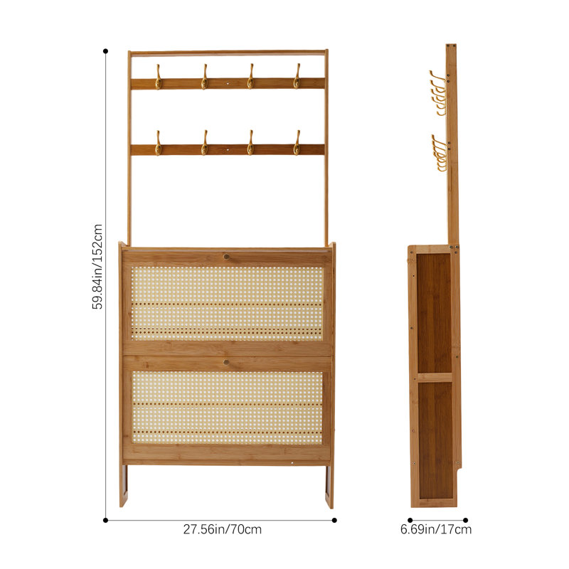9 Pair Shoe Rack