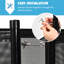 3.6m x 1.25m Privacy Fence Panel