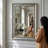 Silver PS Frame Wall Mirror-1330086652