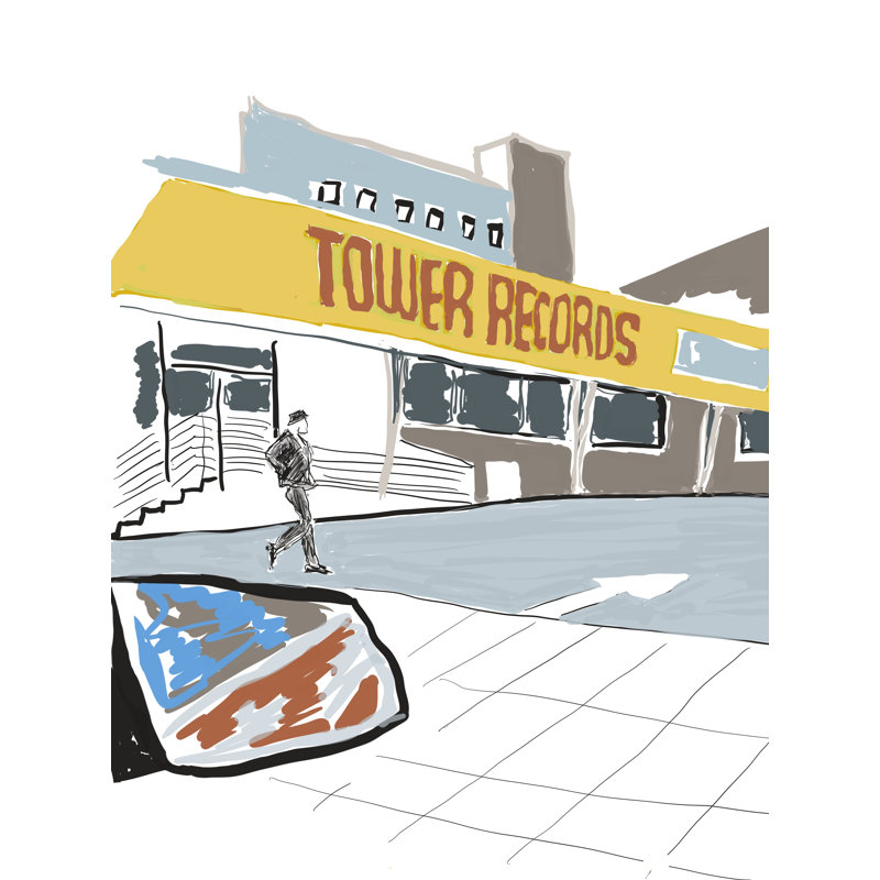 Tower Tower par Deborah Blum, H 21,25 po x l 17,25 po x P 0,875 po