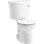 Kingston 1.28 GPF Water Efficient Round Two-Piece toilet (Seat Not Included)