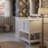 24-Inch Small Space Zoey With Sink, Compact Luxury Cabinet With 1 Door And Open Storage, Retro Inspired Design-1359933023