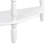 Half-moon Console Table Solid Pine Retro Design Entryway Display