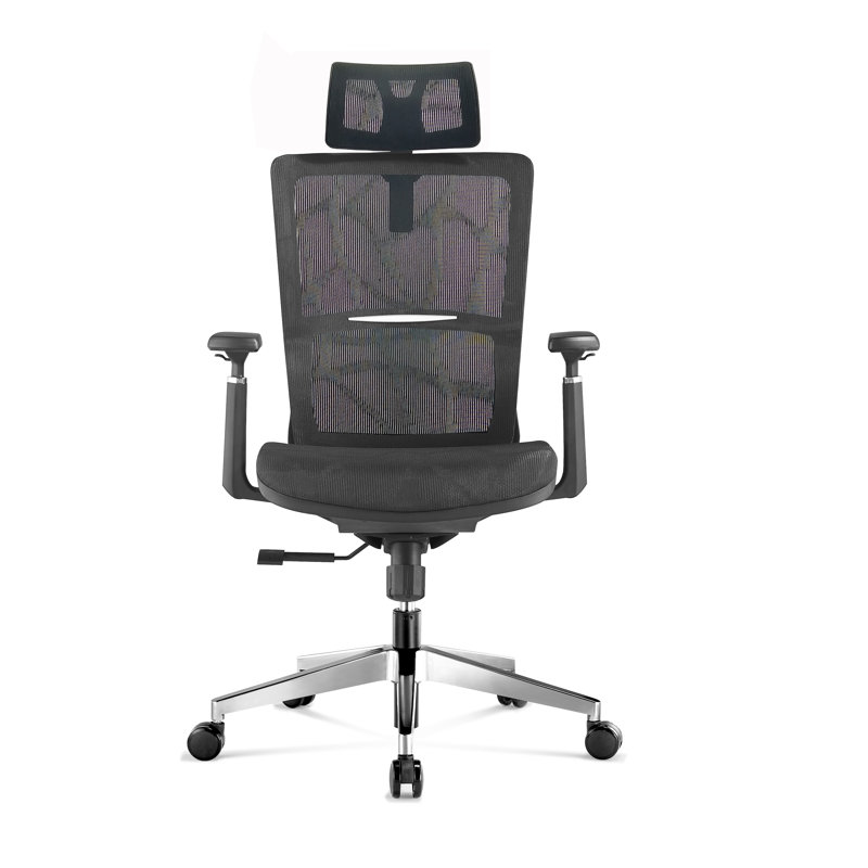 Swivel Task Chair, Black