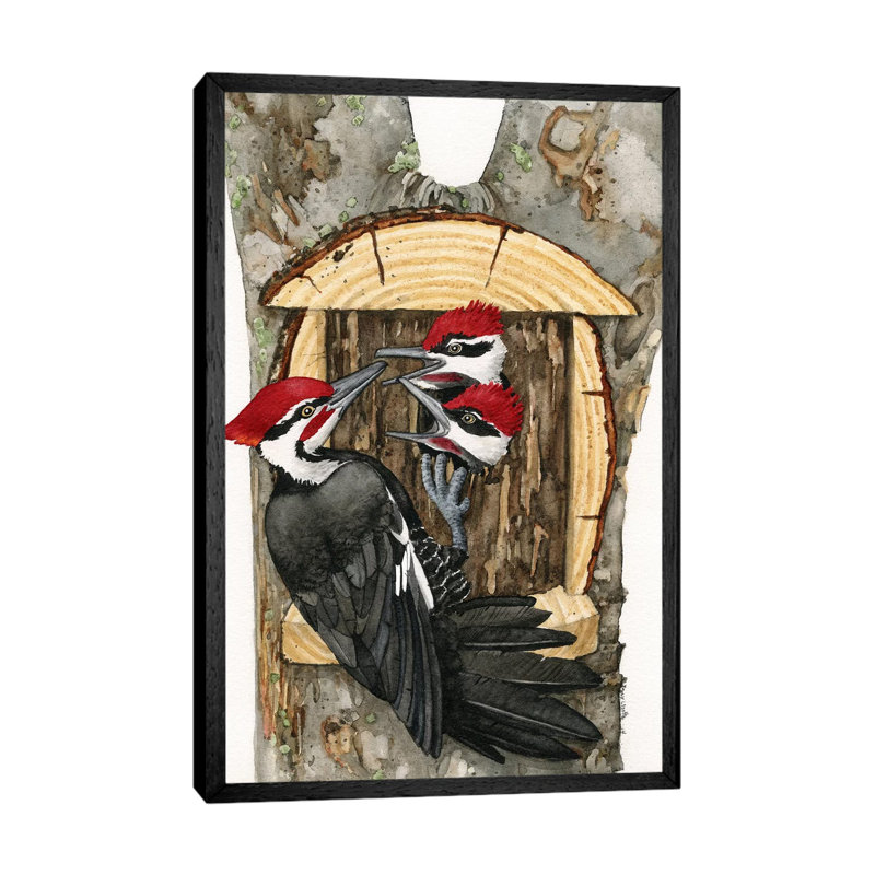 Rustic Living by Tracy Lizotte - Gallery-Wrapped Canvas Giclée on Canvas, 66.04 cm H x 45.72 cm W, Black Framed