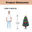 Lighted Artificial Christmas Tree-919264646
