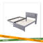 Lit plateforme double tapissier-870365505