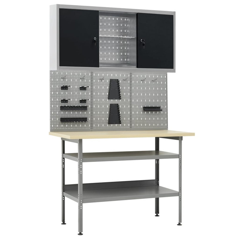 Varley 304.8cm W Metal Shelving Unit