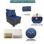 Ensemble de conversation modulaire d'extérieur en osier Jaleek-449150833-449150829