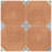 Merola Tile Manises Decor Cuero 13" x 13" Porcelain Patterned Wall & Floor Tile