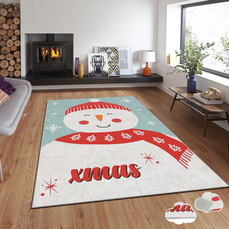 Luxurious Velvet Area Rug, 3.3 x 4.6 ft, 100% Polyester, 740 g/m² | Non-Slip Dot Underside, Laminated Sponge for Comfort | Easy Clean, Machine Washable at 86°F | Perfect for Living Room, Bedroom, and Home Decor