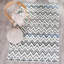 Tapis crème à chevron en jute Pheobe-16770000