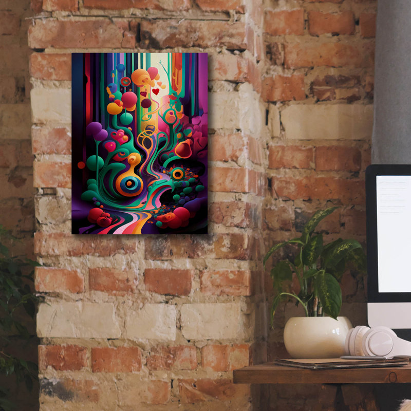 Ivy Bronx 'The Vividly Surreal Forest' by Andreas Magnusson Canvas Wall Art, 18" x 26", H 16 po x l 12 po x P 0,75 po
